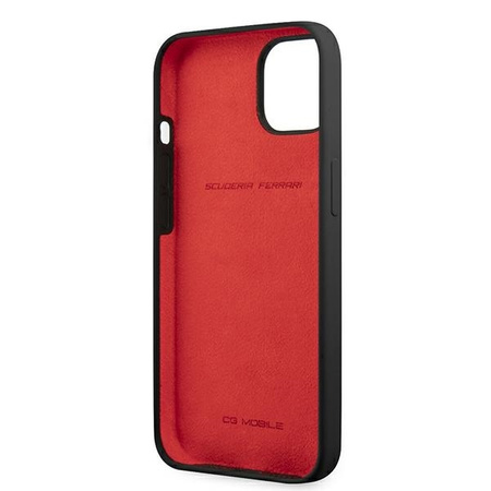 Ferrari FESSIHCP13SBK iPhone 13 mini 5,4" czarny/black hardcase Silicone