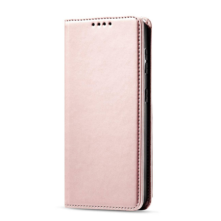 Magnet Card Case for Samsung Galaxy S22 + (S22 Plus) Pouch Wallet Card Holder Pink