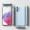 Ringke Fusion Matte TPU-Hülle mit Rahmen für Samsung Galaxy A73 durchscheinend