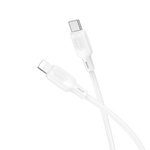 Borofone Kabel BX113 Lenny - Typ C na Lightning - PD 27W 1 metr biały