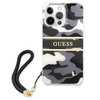 Guess GUHCP13LKCABBK iPhone 13 Pro / 13 6.1 &quot;black / black hardcase Camo Strap Collection