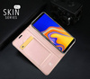 Etui portfel Dux Ducis skin leather SAMSUNG GALAXY A30 jasnoróżowe