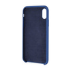 Etui hardcase BMW BMHCPXMSILNA iPhone X /Xs niebieski/navy Silicone M Collection