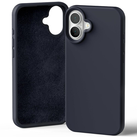 Mercury Silicone iPhone 16 Plus 6,7" granatowy/navy