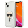 Karl Lagerfeld KLHCP13SKHTUGLS iPhone 13 mini 5,4" srebrny/silver hardcase Glitter Karl`s Head