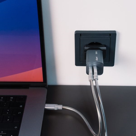 Verbatim Ładowarka sieciowa GaN 35W USB-C/USB-A + Adapter EU/UK/US GNC-35 32200