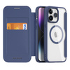 iPhone 15 Pro Magnetic MagSafe Flip Case Dux Ducis Skin X Pro - Blue