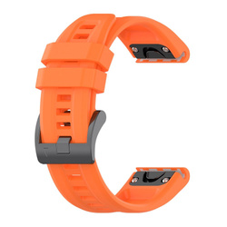 Pasek / opaska do smartwatcha Garmin FENIX 3 / 3HR / 5X / 6X / 6X PRO / 7X / 7X PRO pomarańcz (8)