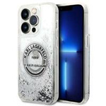 Karl Lagerfeld KLHCP14XLCRSGRS iPhone 14 Pro Max 6,7" srebrny/silver hardcase Liquid Glitter RSG