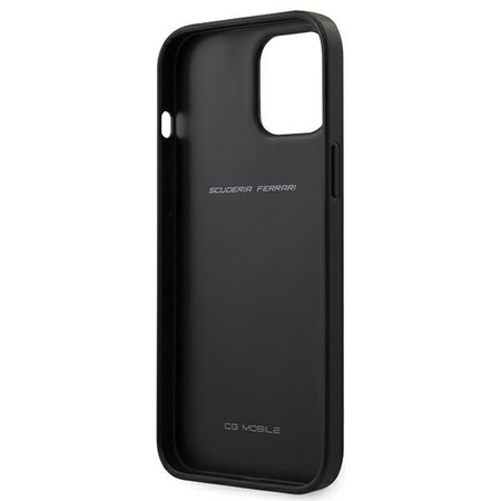 Ferrari FEOGOHCP12LBK iPhone 12 Pro Max 6,7" czarny/black hardcase Off Track Perforated