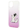 Karl Lagerfeld KLHCP14MCFNRCPI iPhone 14 Plus 6,7" hardcase różowy/pink Choupette Fun