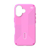 Speck Presidio2 Grip ClickLock & MagSafe - Etui iPhone 16 (True Pink / Shocking Pink / White)