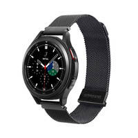 Dux Ducis Magnetic Strap Wristband for Samsung Galaxy Watch / Huawei Watch / Honor Watch / Xiaomi Watch (22mm band) Magnetic Wristband Black (Milanese Version)