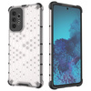 Honeycomb etui pancerny pokrowiec z żelową ramką Samsung Galaxy A73 czarny