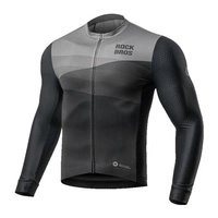 Rockbros Radtrikot 15120009004 Langarm Frühjahr/Sommer XL – Schwarz