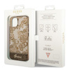 Original Case IPHONE 14 Guess Hardcase Porcelain Collection (GUHCP14SHGPLHC) gold