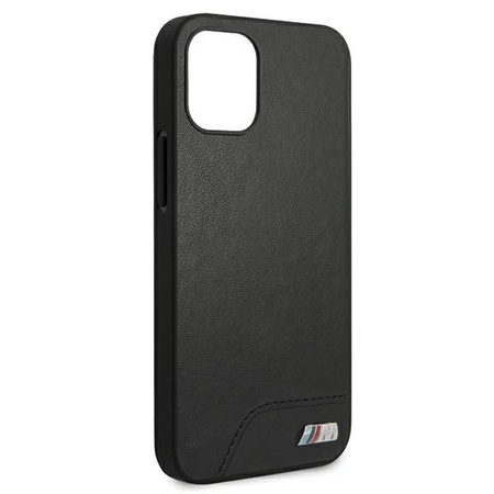 Etui BMW BMHCP12SMHOLBK iPhone 12 mini czarny/black hardcase M Collection Smooth PU