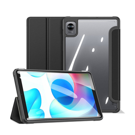 Dux Ducis Toby Armored Flip Smart Case für Realme Pad Mini mit Stifthalter Schwarz