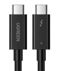 USB-C to USB-C Cable UGREEN US501, Gen3, 100W, 4K, 0.8m (Black)