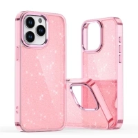 Etui brokatowe Glitter Case na Samsung Galaxy A36 5G - różowe