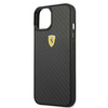 Ferrari FEHCP13SFCABK iPhone 13 mini 5,4" czarny/black hardcase On Track Real Carbon