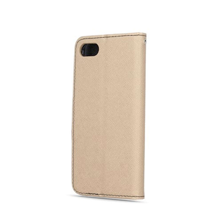 Etui Smart Fancy do iPhone 15 6,1" złoto-czarne