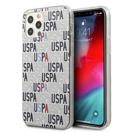 US Polo USHCP12LPCUSPA6 iPhone 12 6,7" Pro Max biały/white Logo Mania Collection