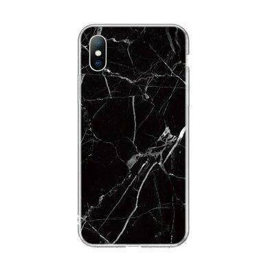 Wozinsky Marble żelowe etui pokrowiec marmur Samsung Galaxy S21+ 5G (S21 Plus 5G) czarny