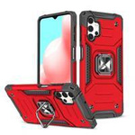 Wozinsky Ring Armor tough hybrid case cover + magnetic holder for Samsung Galaxy A73 red