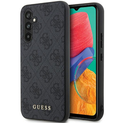 Guess nakładka do Samsung S23 FE GUHCS23FEG4GFGR HC PU 4G METAL LOGO szara