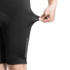 Rockbros RK20023XL kurze Trägerhose mit XXXL-Einsatz – schwarz