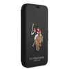 US Polo USFLBKP12MPUGFLBK iPhone 12/12 Pro 6,1" czarny/black book Polo Embroidery Collection