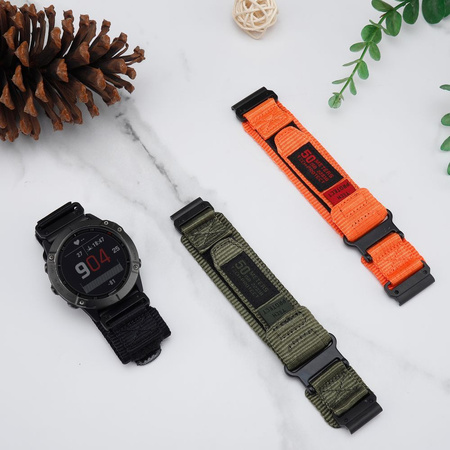 Tech-Protect Scout Pro strap for Garmin Fenix ​​5 / 6 / 6 Pro / 7 - orange