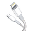 Baseus kabel USB Typ C - Lightning szybkie ładowanie Power Delivery 20 W 1 m biały (CATLGD-02)