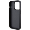 Ferrari Twist Metal Logo case for iPhone 15 Pro - black