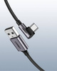 Ugreen kątowy kabel przewód USB - USB Typ C 2m 3A szary (50942)