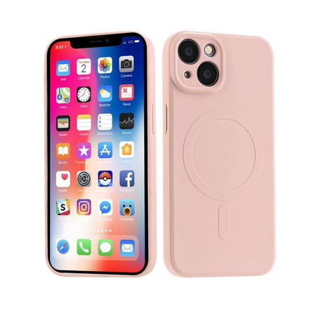 MX LIQUID ARMOUR IPHONE 15 PRO (MagSafe) 6.1, PINK SAND / PUDROWY RÓŻ