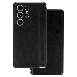 Kabura Razor Leather Book do Samsung Galaxy S21 FE czarna