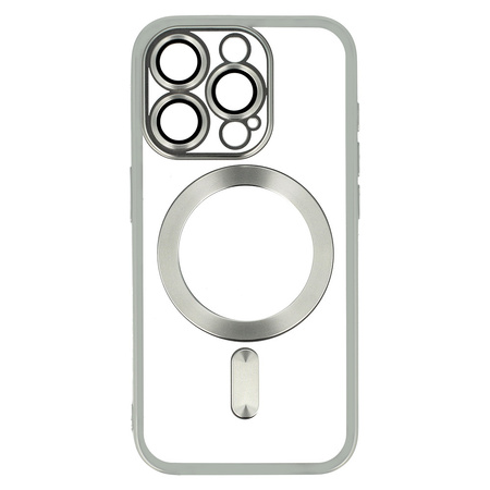 Metallic Magsafe Case do Iphone 16 Srebrny