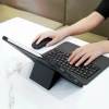 Dux Ducis Touchpad Tastaturhülle Tablethülle Kabellose Bluetooth Tastatur iPad Air 2020 / 2022 (iPad Air 4 / 5) / iPad Pro 11'' 2022, 2021, 2020, 2018 schwarz