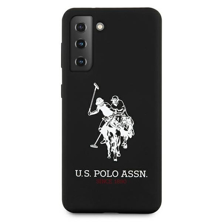 US Polo USHCS21MSLHRBK S21+ G996 czarny/black Silicone Logo