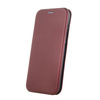 Etui Smart Diva do Motorola Moto E22 burgundowe