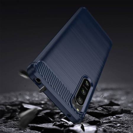 Thunder Case Case für Xiaomi Redmi Note 11E / Redmi 10 5G / Redmi 10 Prime+ 5G / Poco M4 5G Silikon Armor Case Blau