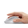 Ugreen MU101 ergonomic wireless mouse Bluetooth / 2.4 GHz - white