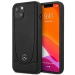 Mercedes MEHCP15MARMBK iPhone 15 Plus 6,7&quot; schwarz/schwarz Hardcase Leder Urban