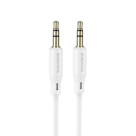 Borofone Kabel BL18 - jack 3,5mm na jack 3,5mm - 1 metr biały