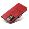 Magnet Case Hülle für Samsung Galaxy S23 Hülle mit Flip Wallet Ständer rot