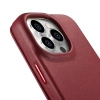 iCarer CE Premium Leather Folio Case iPhone 14 Pro Max Magnetic Flip Cover MagSafe Red (WMI14220716-RD)