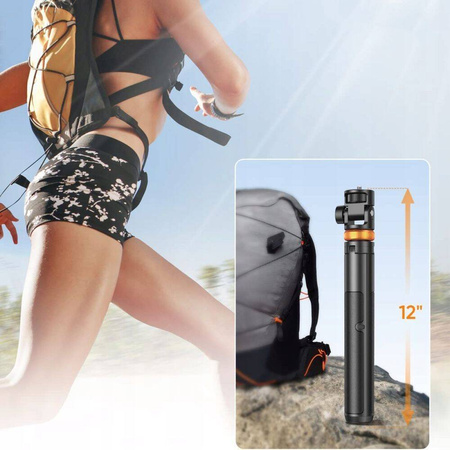 Bezprzewodowy Selfie Stick / Tripod Tech-Protect L03S biały