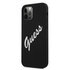 Guess GUHCP12LLSVSBW iPhone 12 Pro Max 6,7" czarno biały/black white hardcase Silicone Vintage